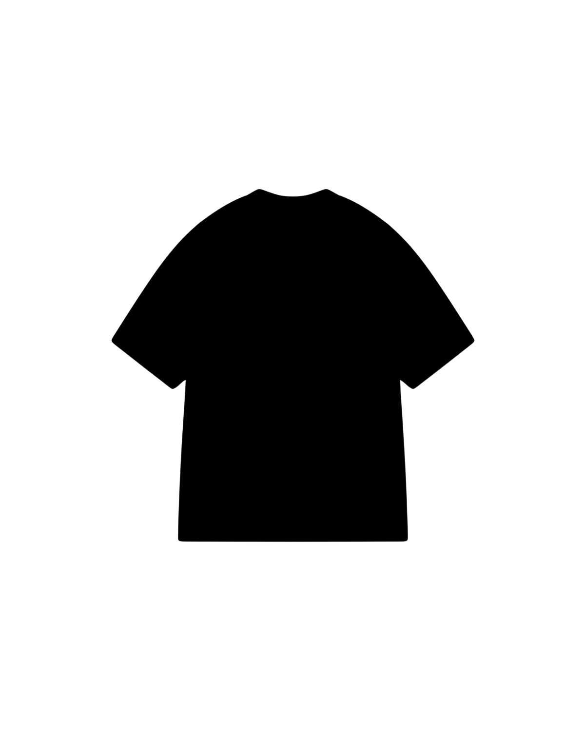 No Evil Cowboys Black Cotton Relax Tee - FLÌ PÊP™
