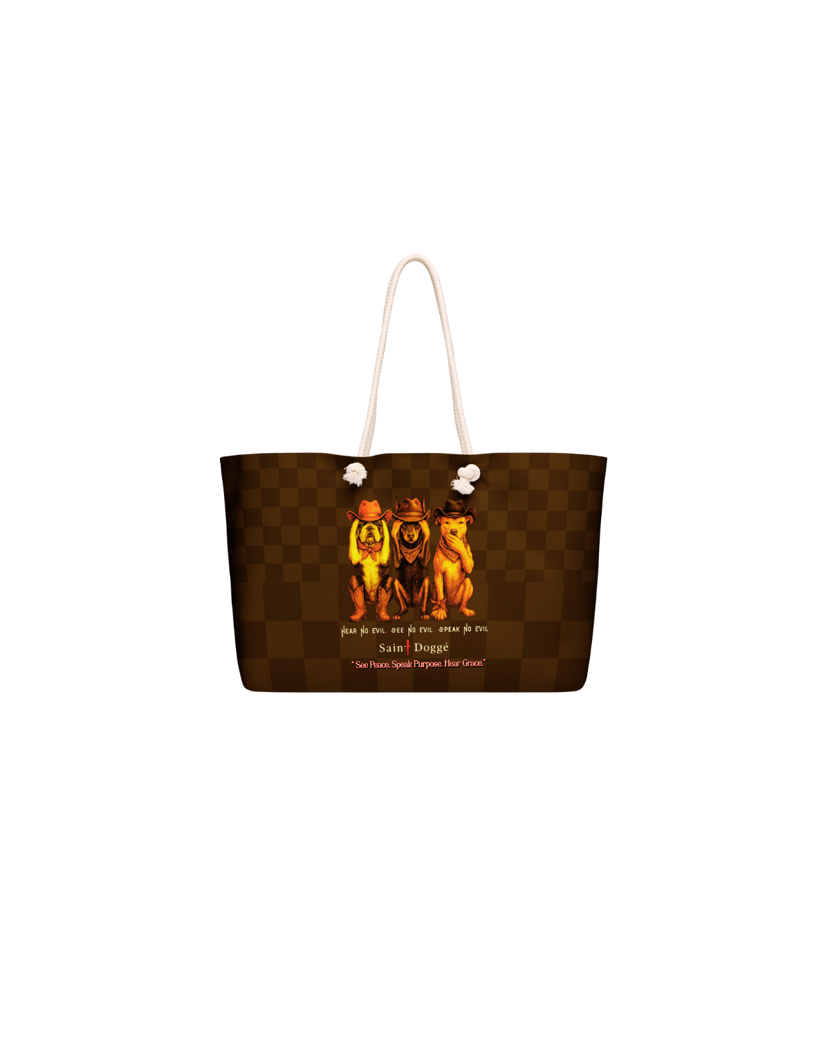 No Evil Cowboys Oversized Weekender Bag