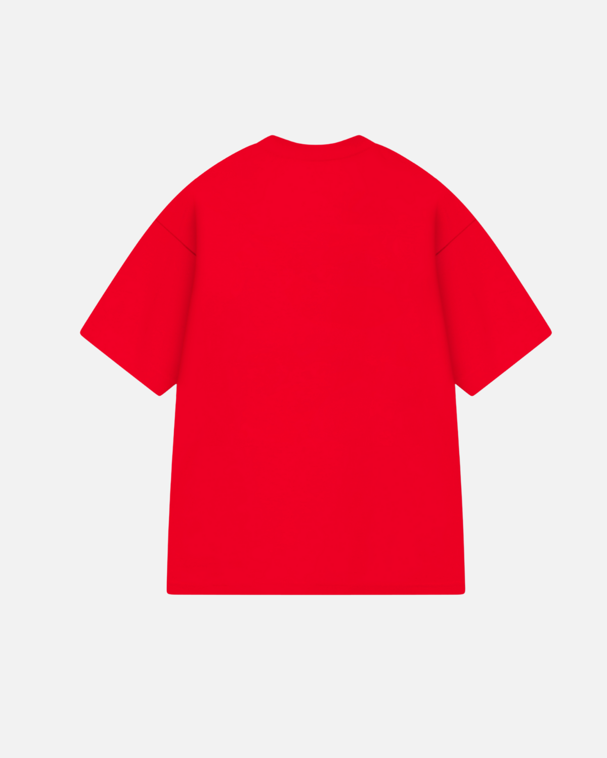 No Evil Crimson Cotton Relax Tee