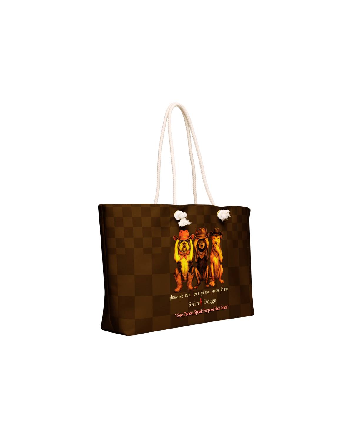 No Evil Cowboys Oversized Weekender Bag