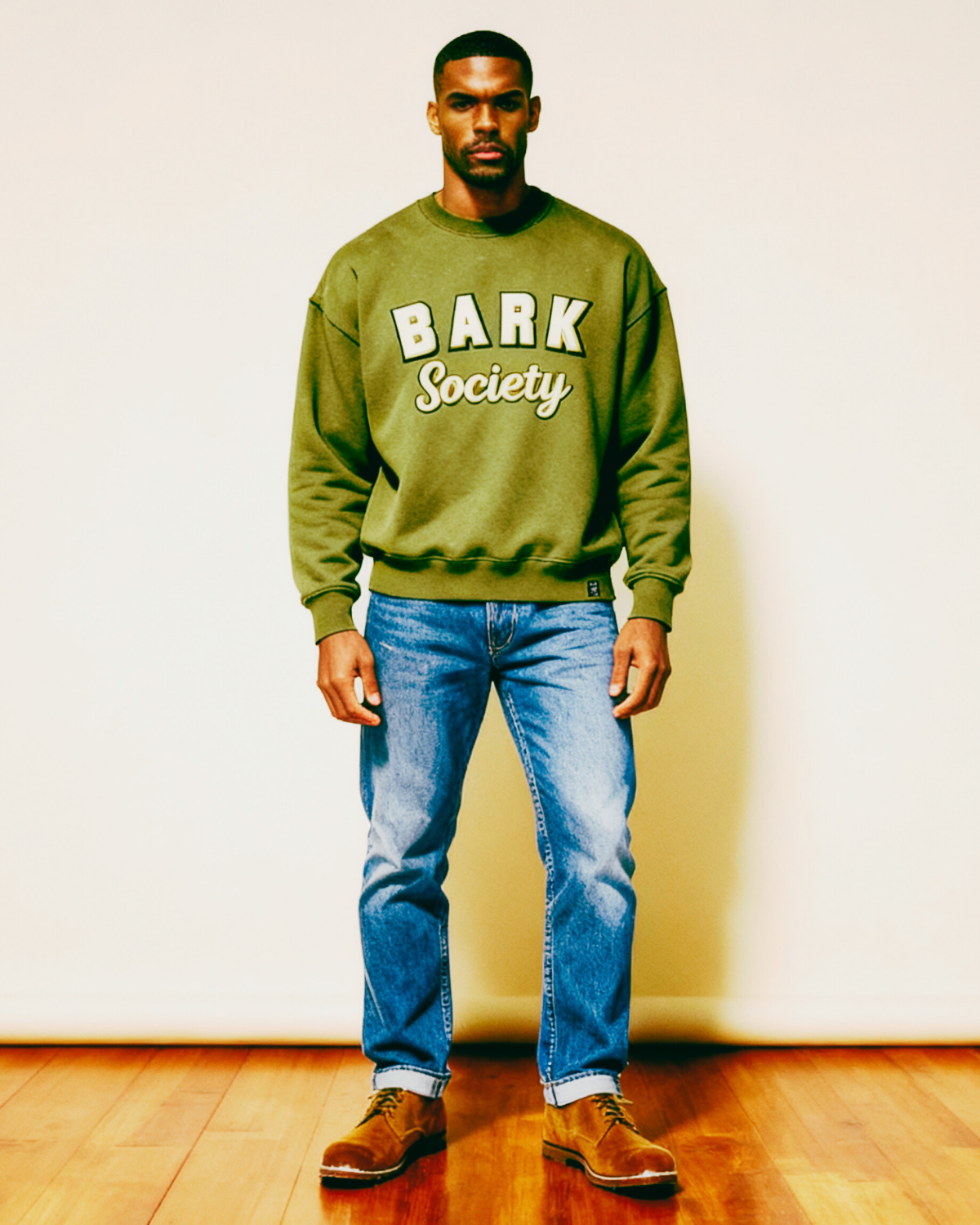 Bark Society Varsity Forest Crewneck - FLÌ PÊP™