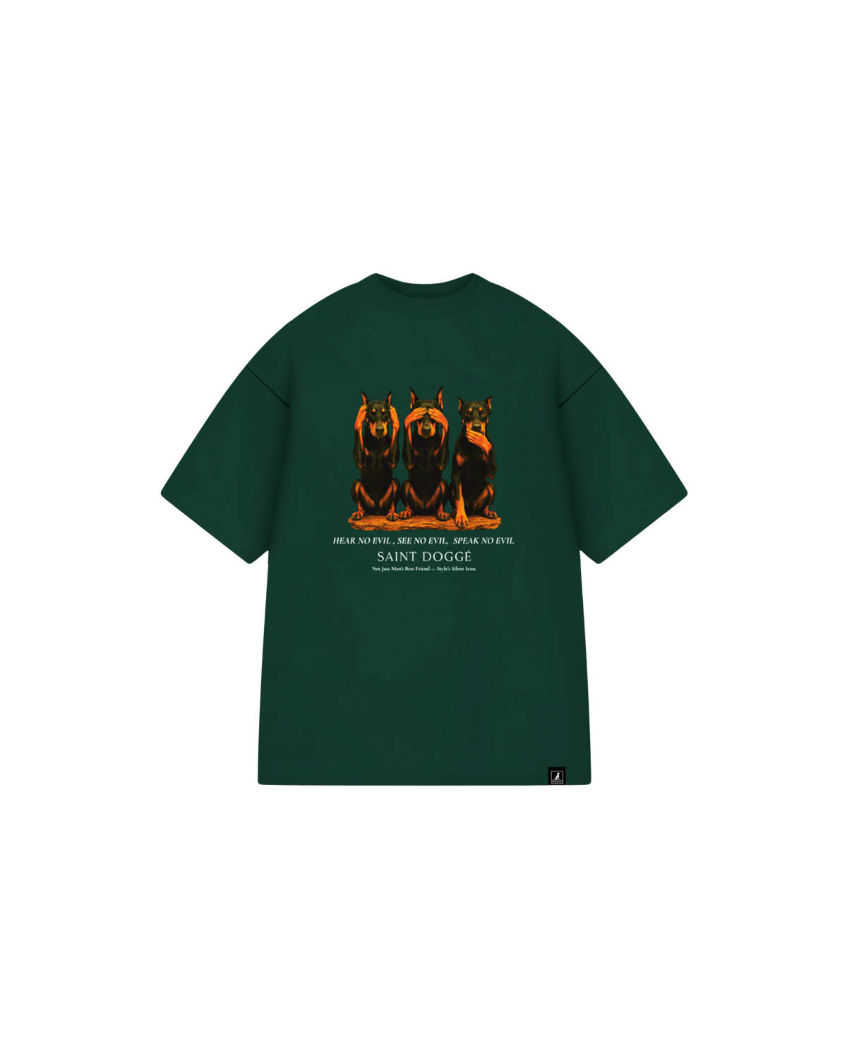 No Evil Forest Cotton Relax Fit Tee - FLÌ PÊP™