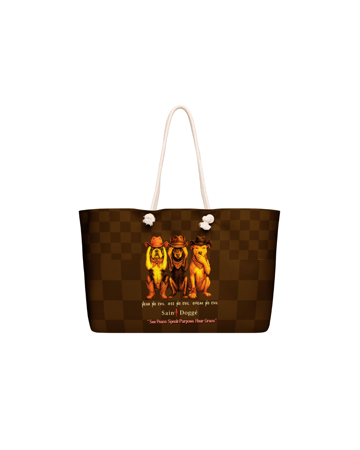 No Evil Cowboys Oversized Weekender Bag