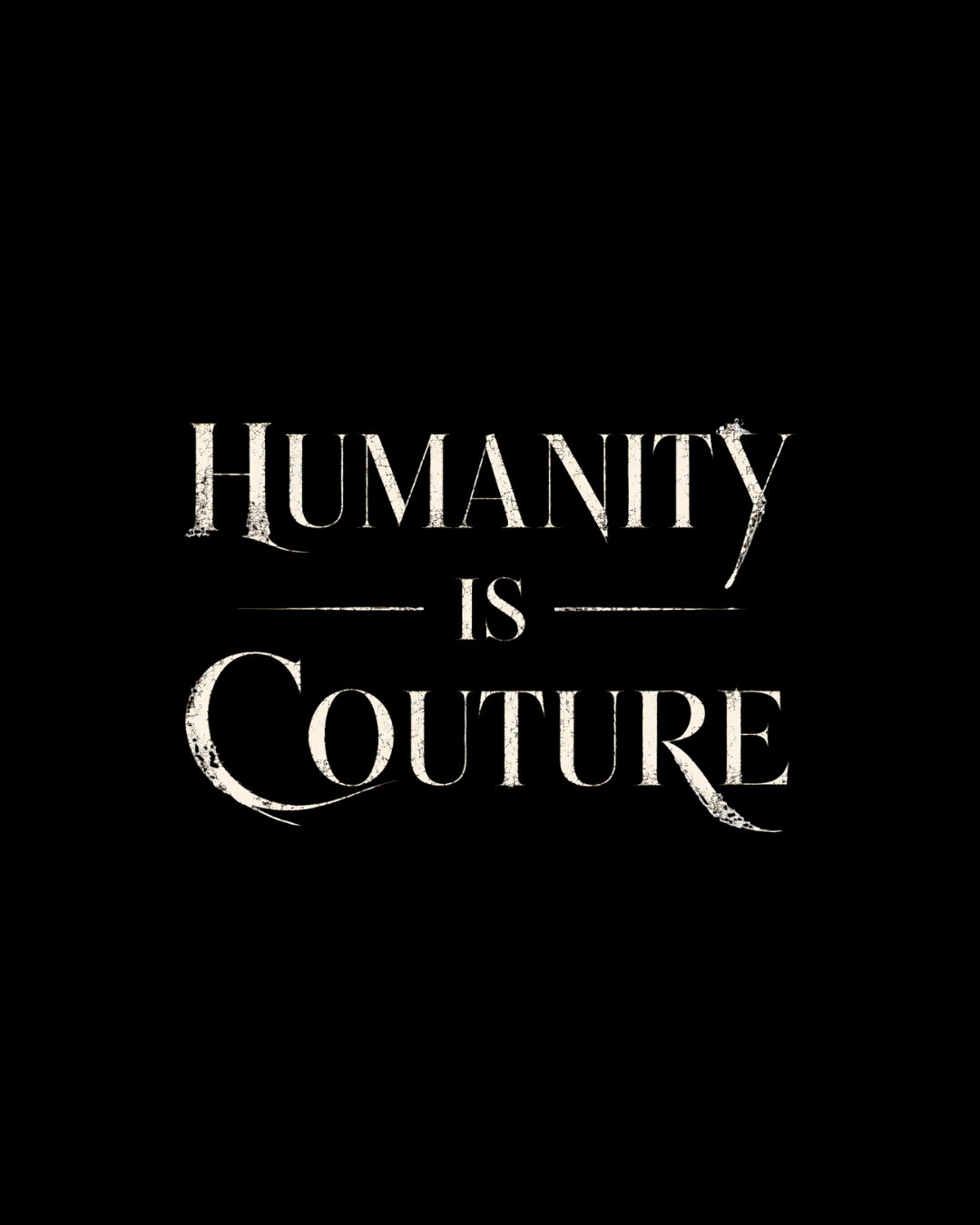 Humanity is Couture Bella Crop Fleece Hoodie