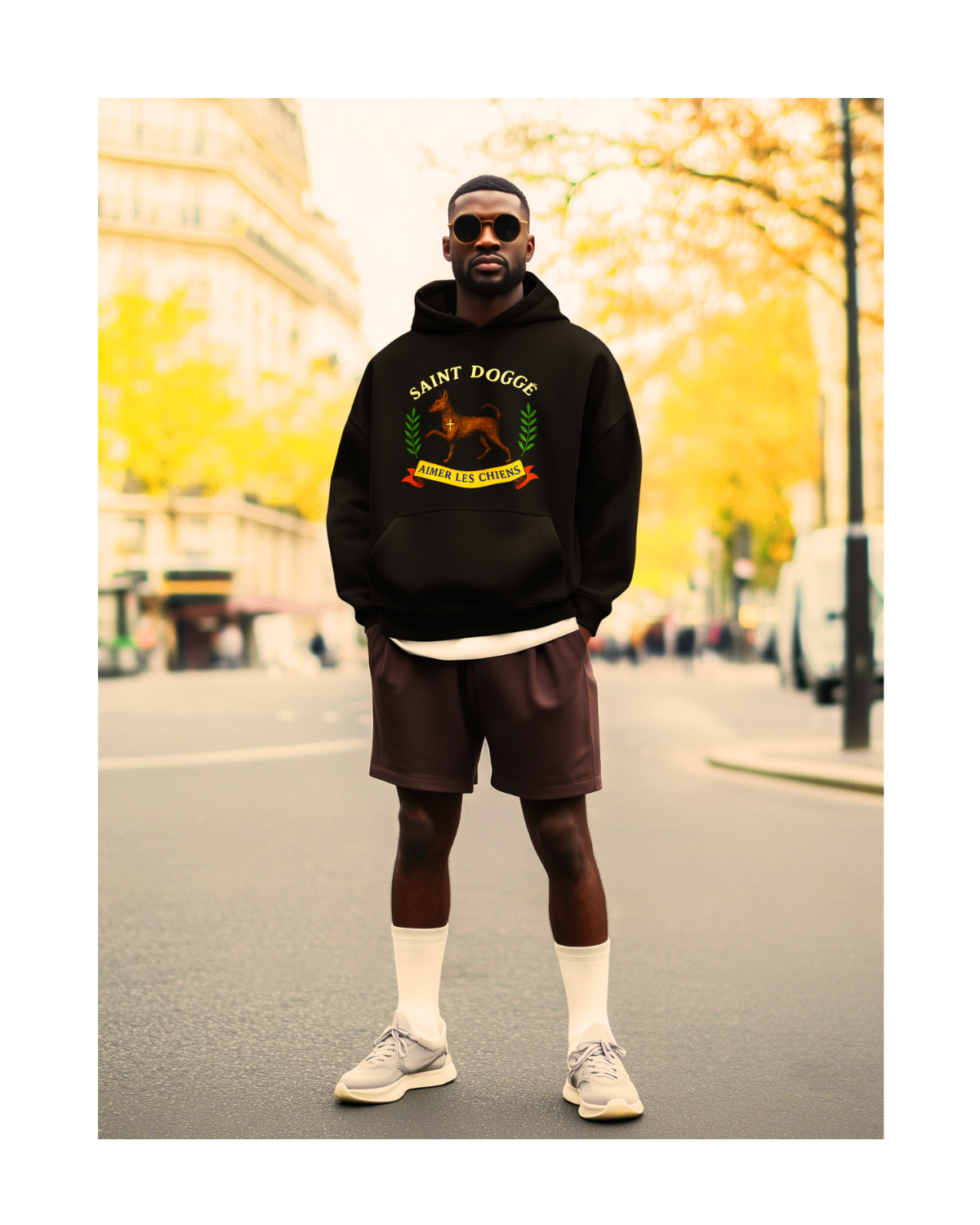 Varsity Relax Fit Organic Hoodie