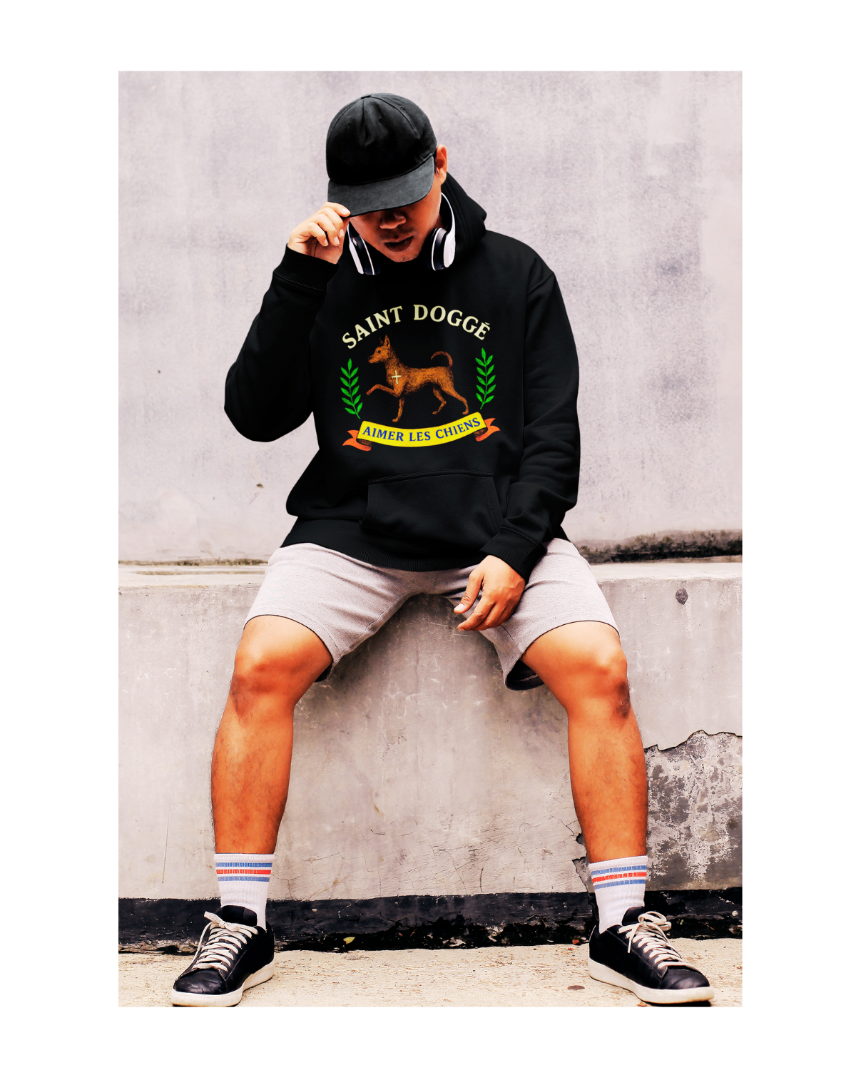 Varsity Relax Fit Organic Hoodie