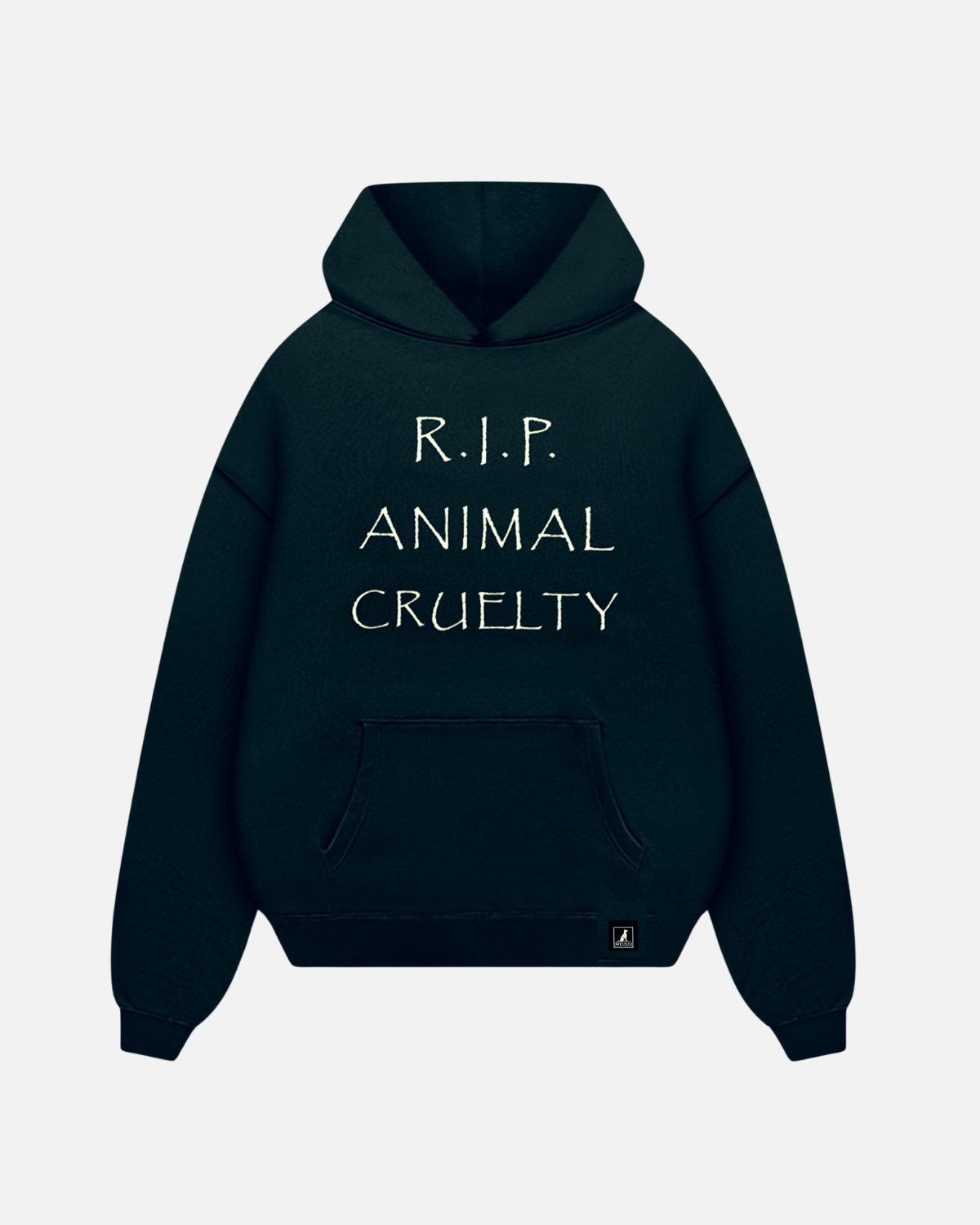 R.I.P. Animal Cruelty Shadow Relax Hoodie
