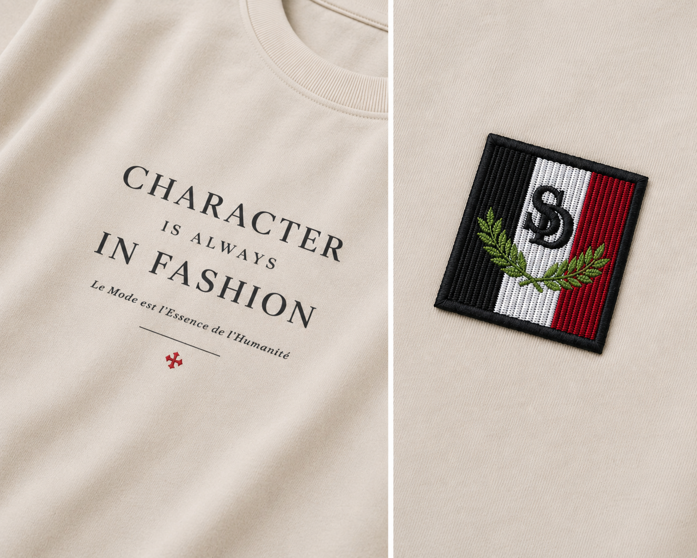 Character is Fashion independent pullover hoody