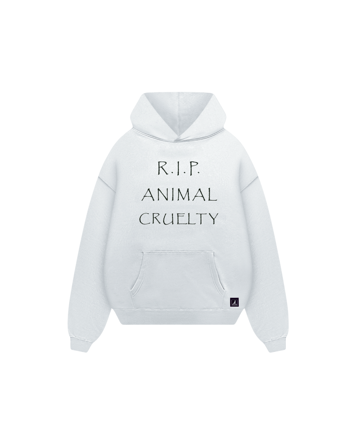 R.I.P. Animal Cruelty Blanco Relax Hood
