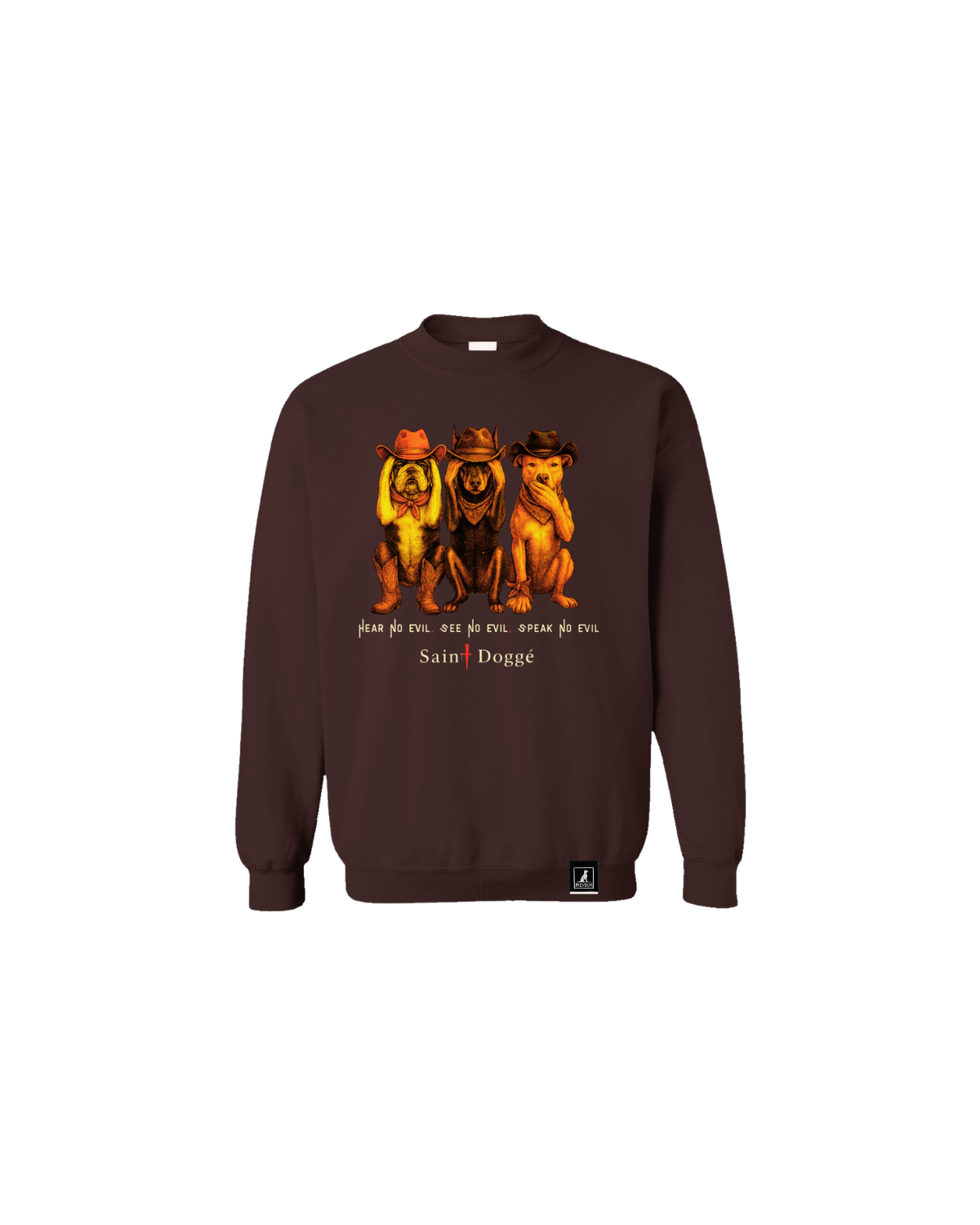 Outlaw Trinity Chocolate Relax Fit Crewneck