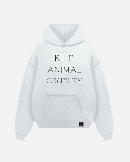 R.I.P. Animal Cruelty Blanco Relax Hood