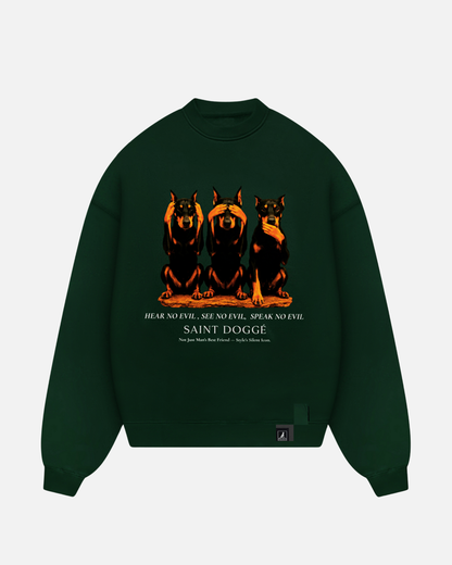 No Evil Forest Pullover Relax Crew