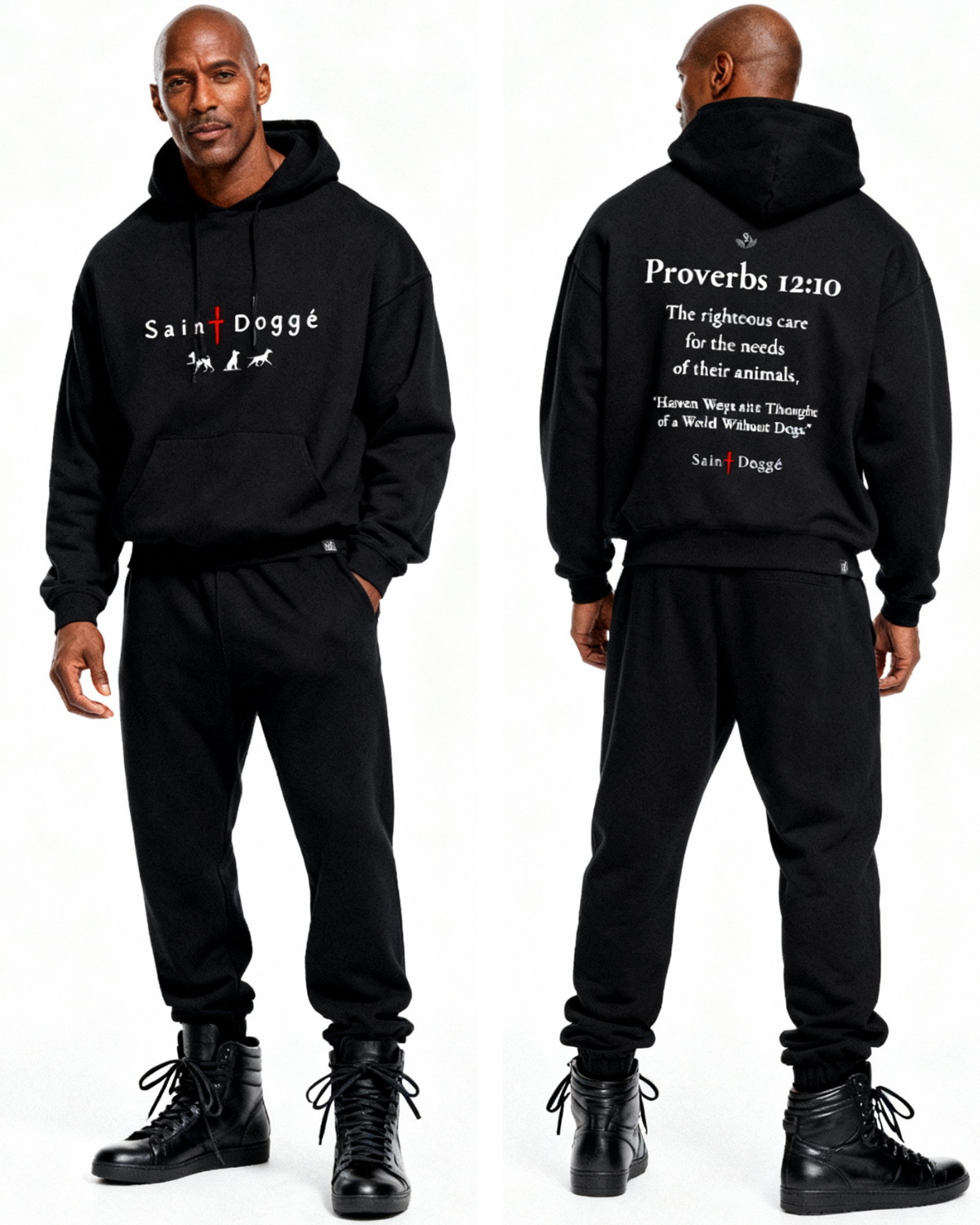 The Righteous Guardian Relax Fit Fleece Hoodie