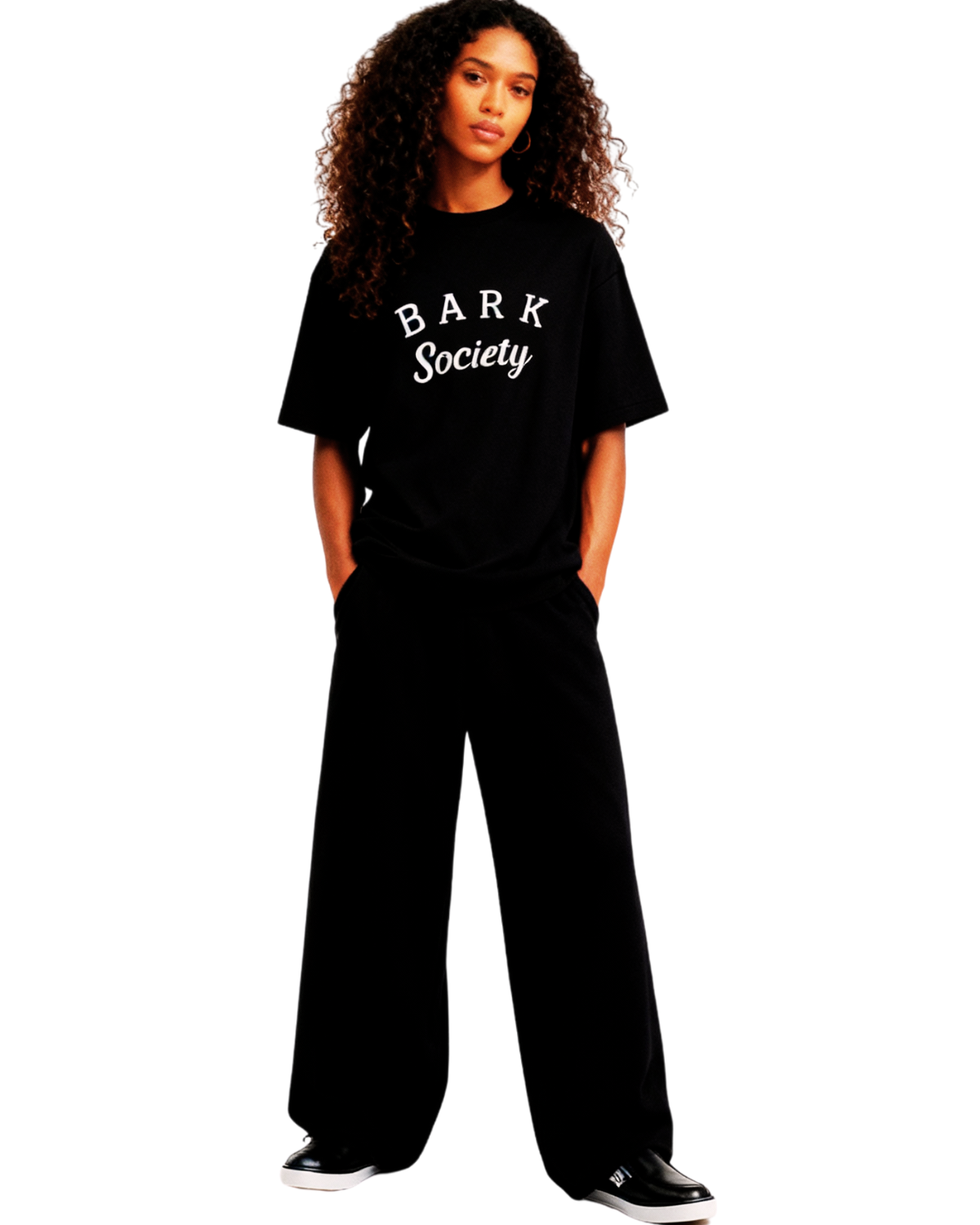 Bark Society Black Relax Cotton Tee