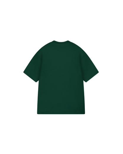 No Evil Cowboys Forest Green Cotton Relax Tee - FLÌ PÊP™