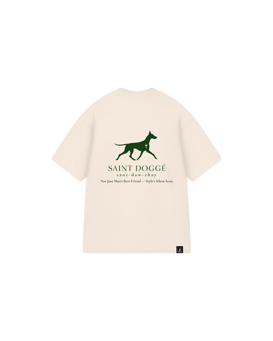 Trotter Relax Creme Fit Cotton Tee