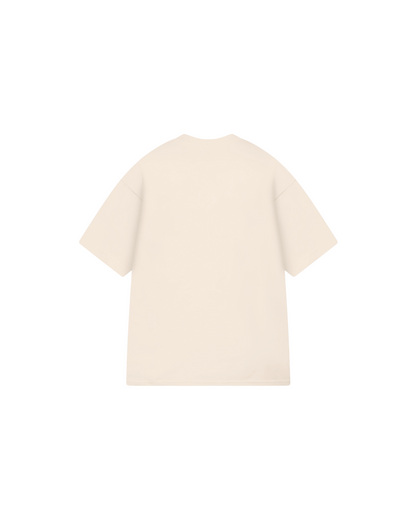 Trotter Relax Creme Fit Cotton Tee