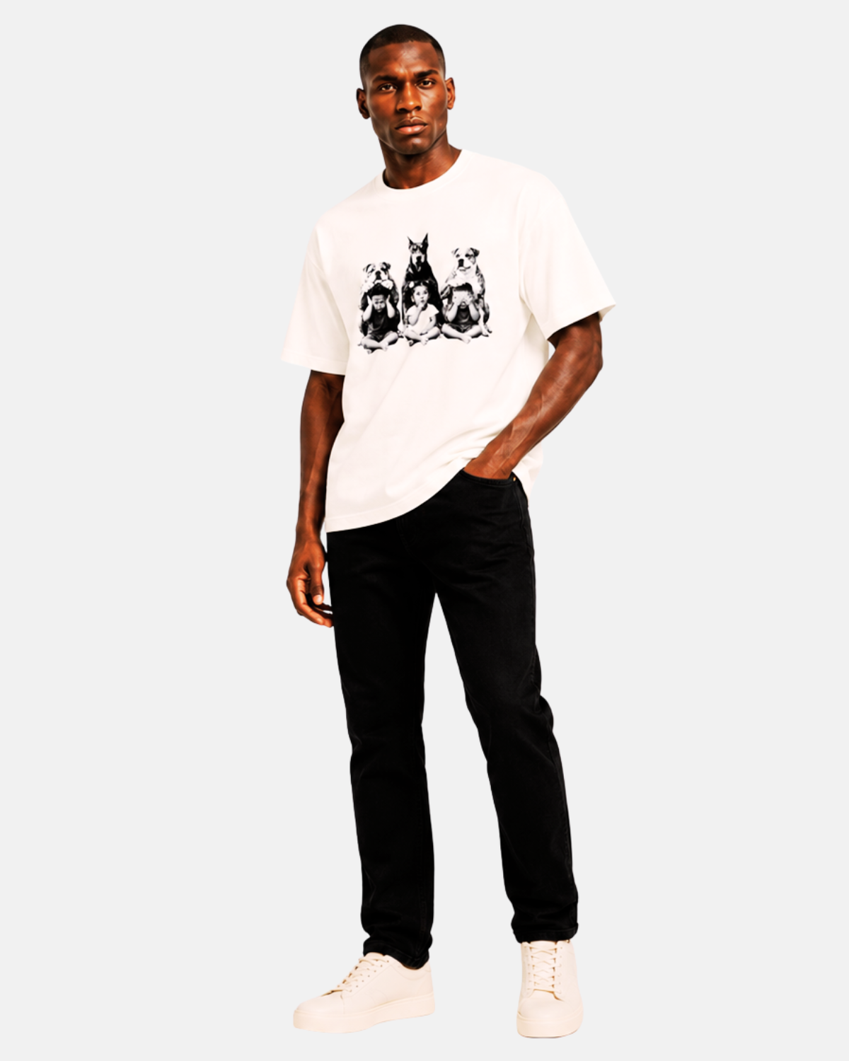 Guardians of the Innocent White Tee
