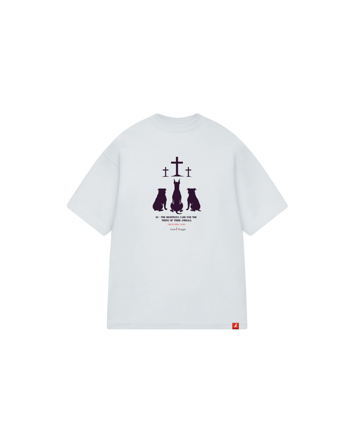 Trinity Crosses White Premium Tee - FLÌ PÊP™