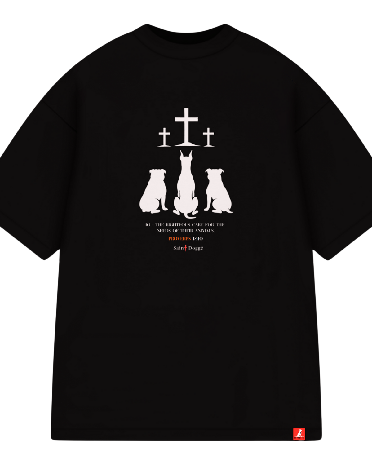 Trinity Crosses Black Premium Tee - FLÌ PÊP™