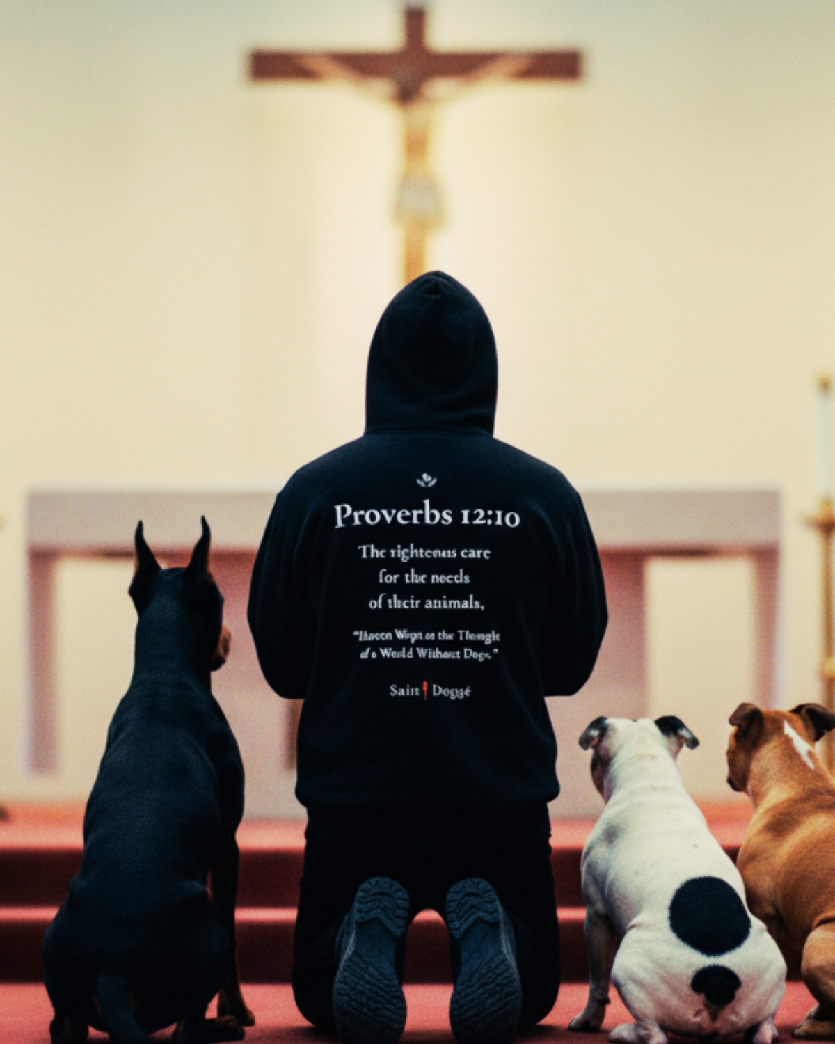 The Righteous Guardian Relax Fit Fleece Hoodie - FLÌ PÊP™