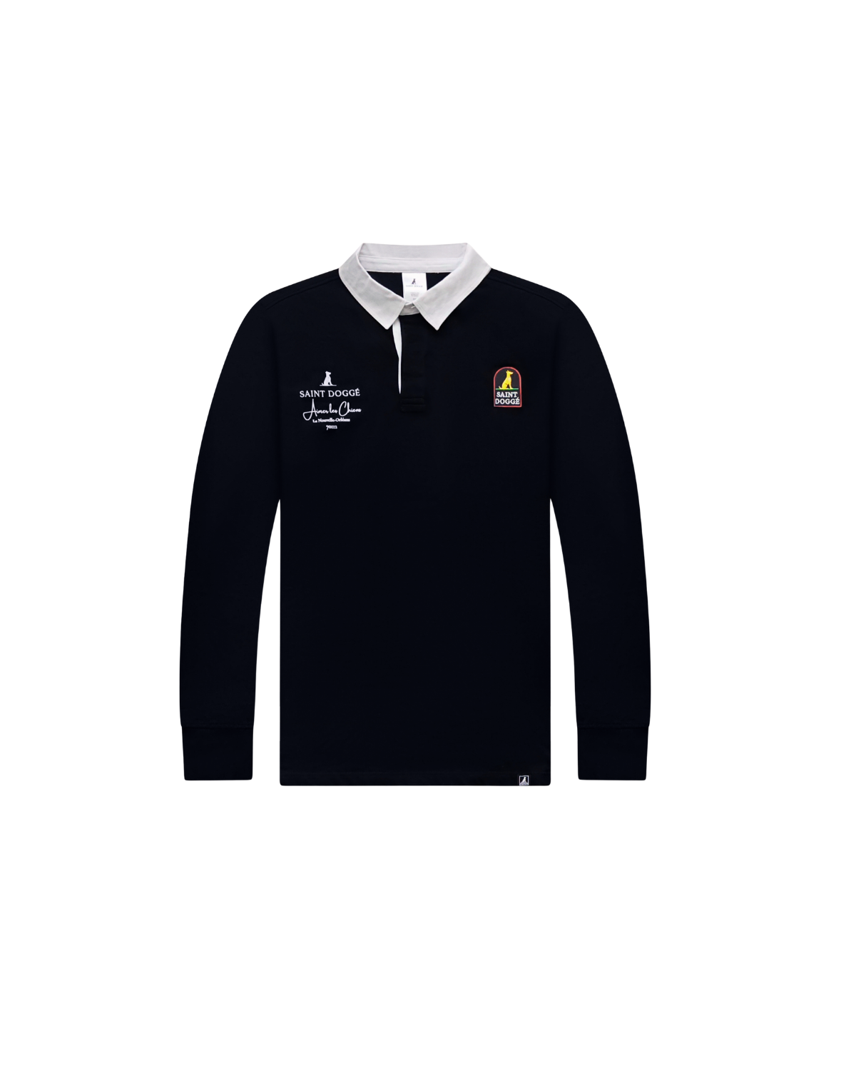 Cathedral Black Comfort Fit Rugby Jersey - FLÌ PÊP™