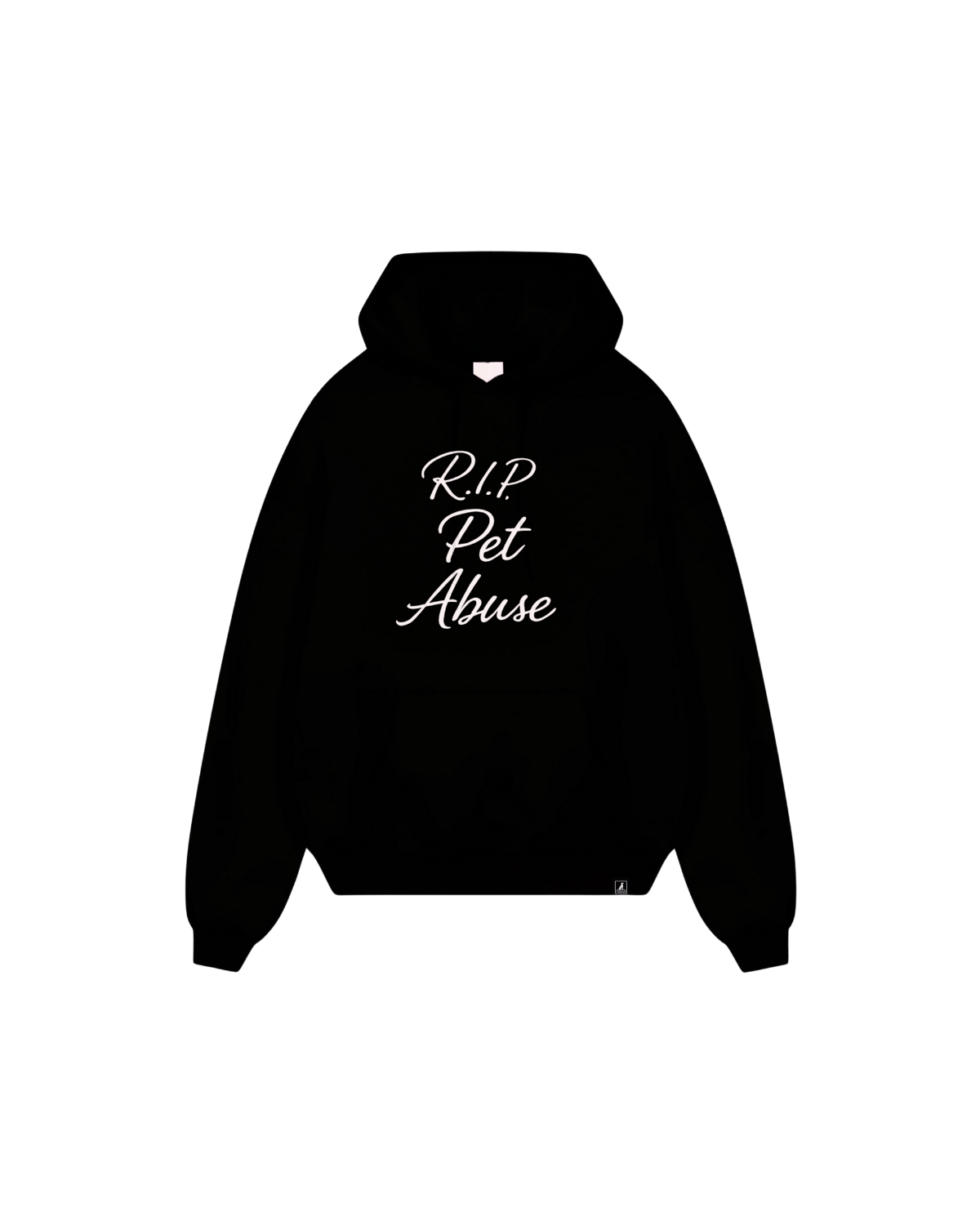 RIP Pet Abuse Black Relax Hoodie