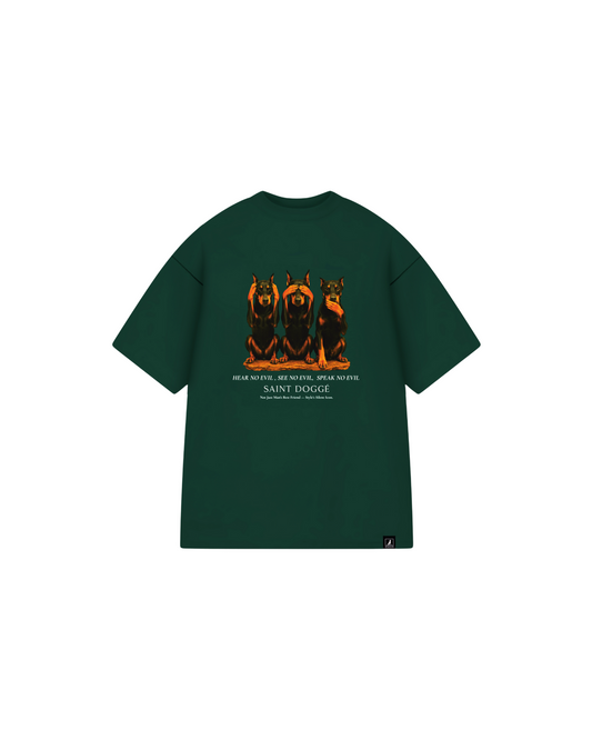 No Evil Forest Cotton Relax Fit Tee