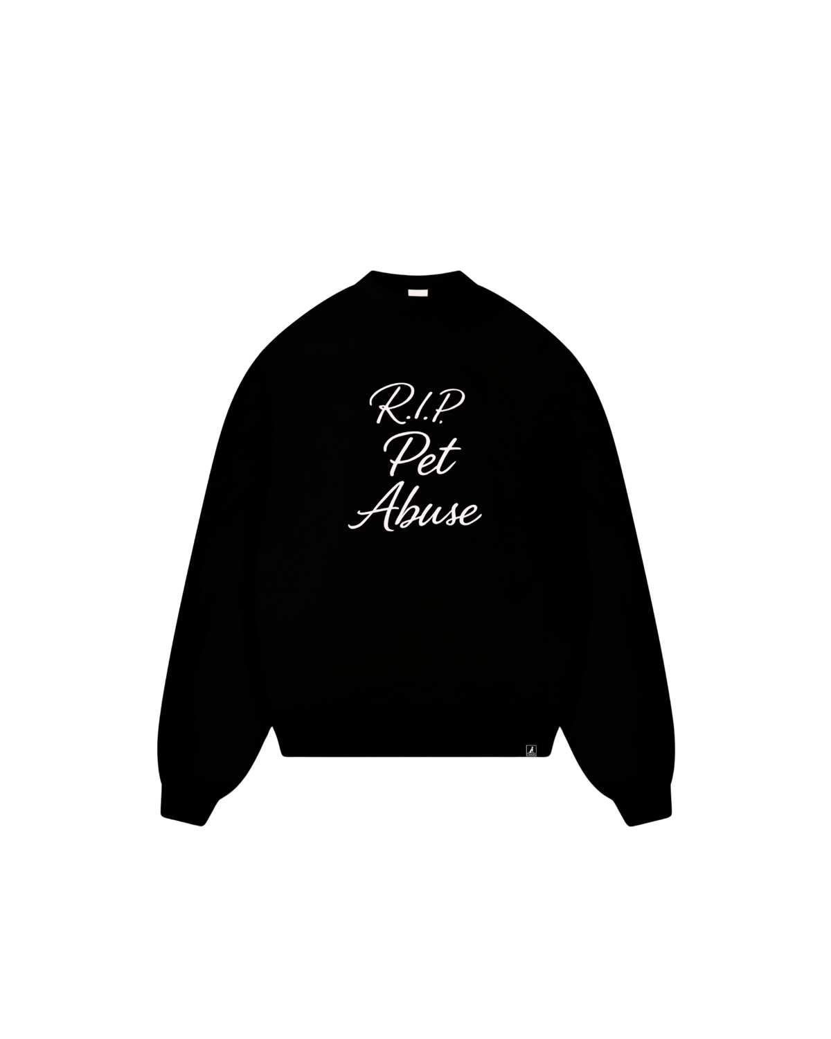 RIP Pet Abuse Relax Cotton Crew