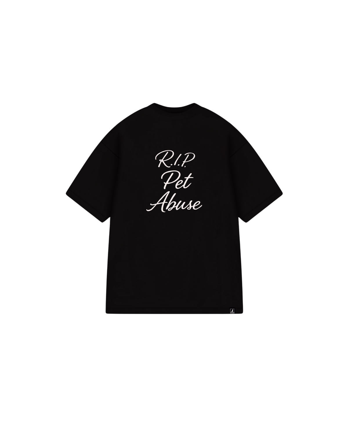 RIP Pet Abuse Black Relax Tee