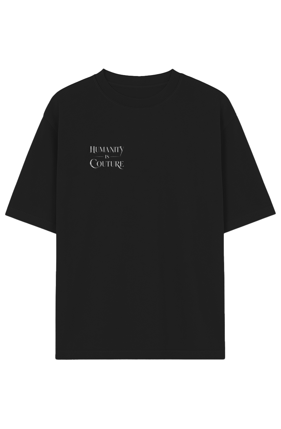 Humanity is Couture Garment-Dyed Drop-Shoulder Tee