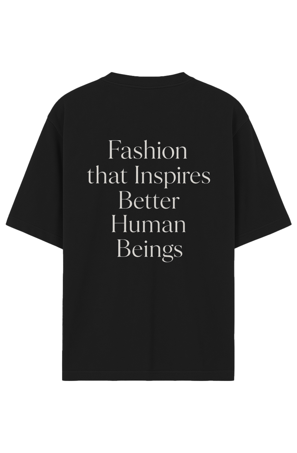 Fashion Inspires Garment-Dyed Drop-Shoulder Tee