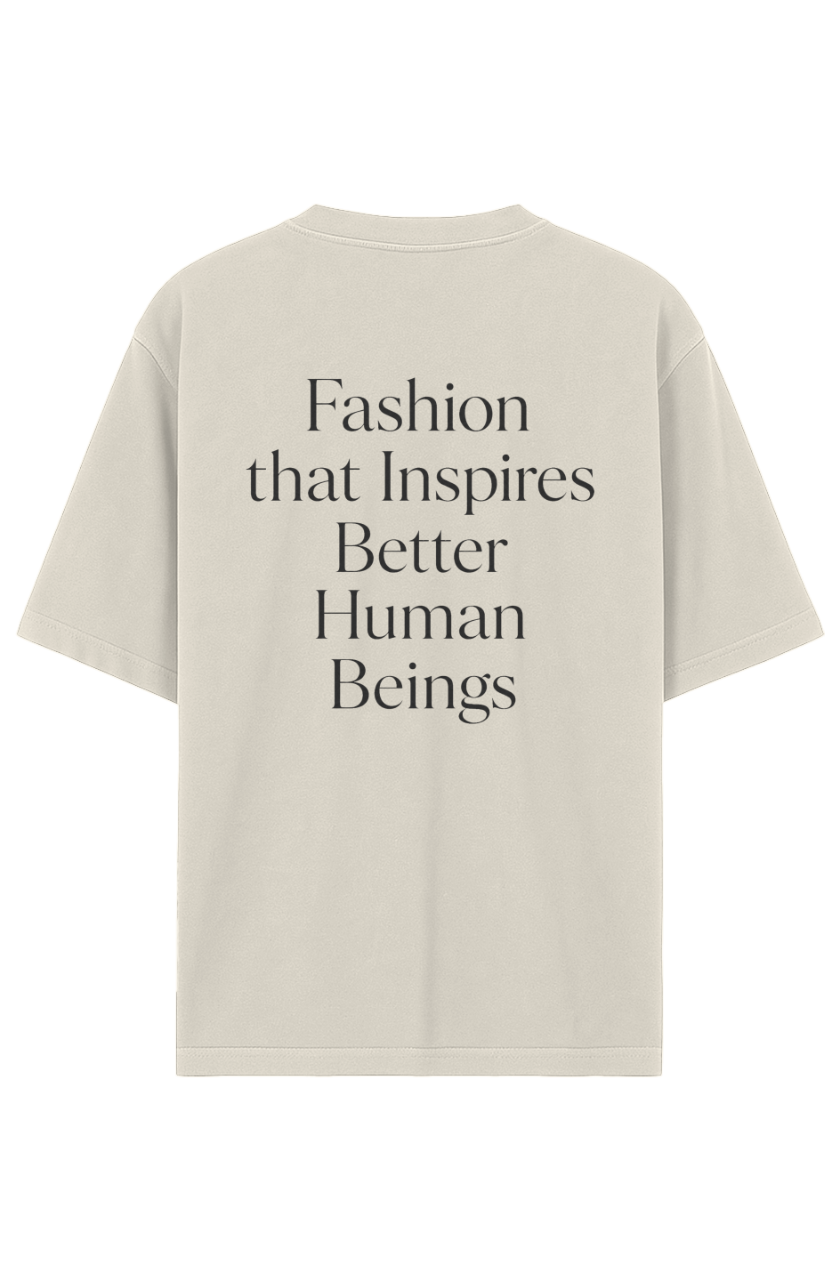 Fashion Inspires Garment-Dyed Drop-Shoulder Tee
