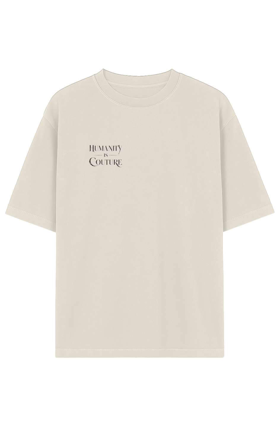 Fashion Inspires Garment-Dyed Drop-Shoulder Tee