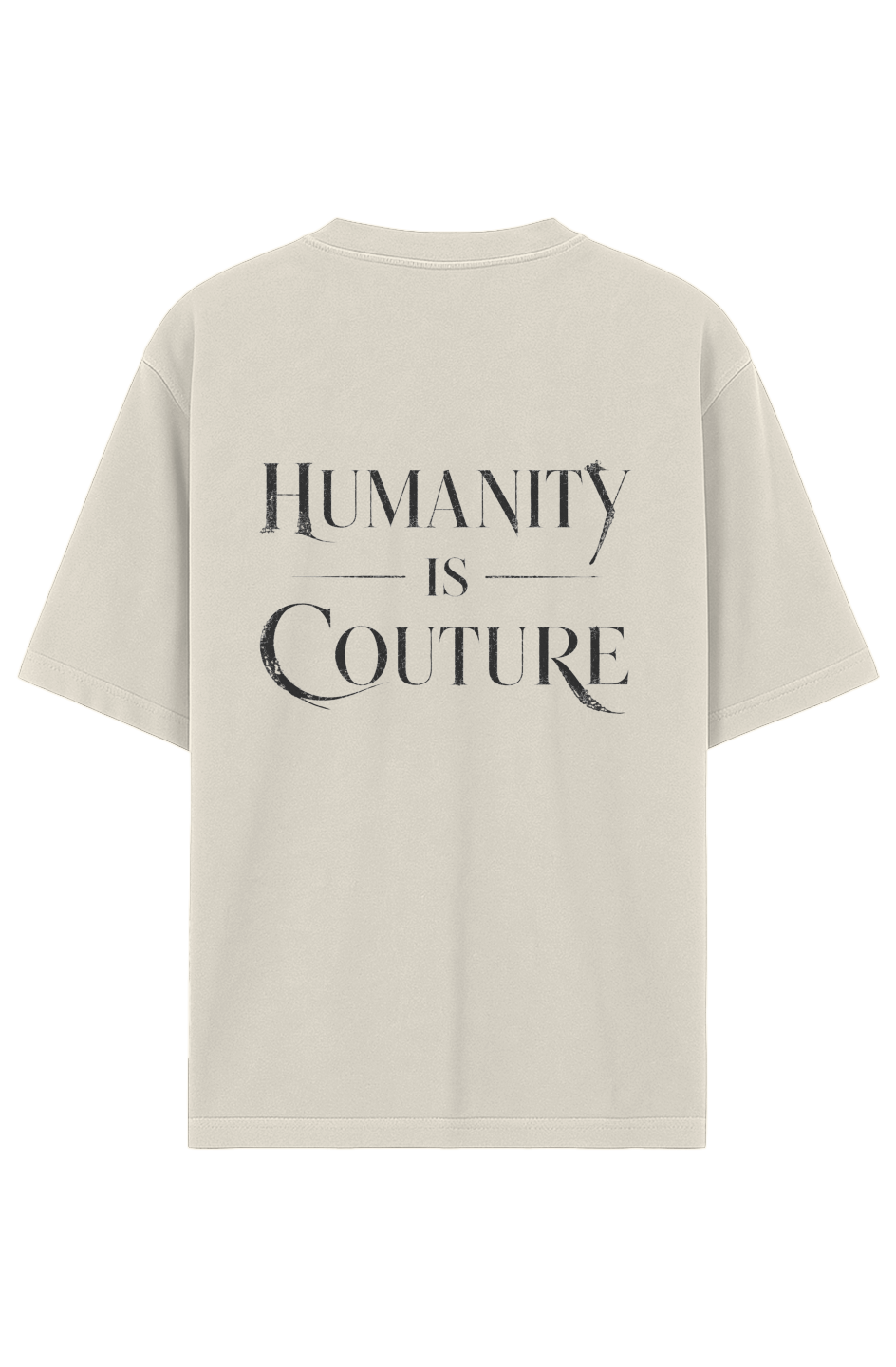 Fashion Inspires Garment-Dyed Drop-Shoulder Tee