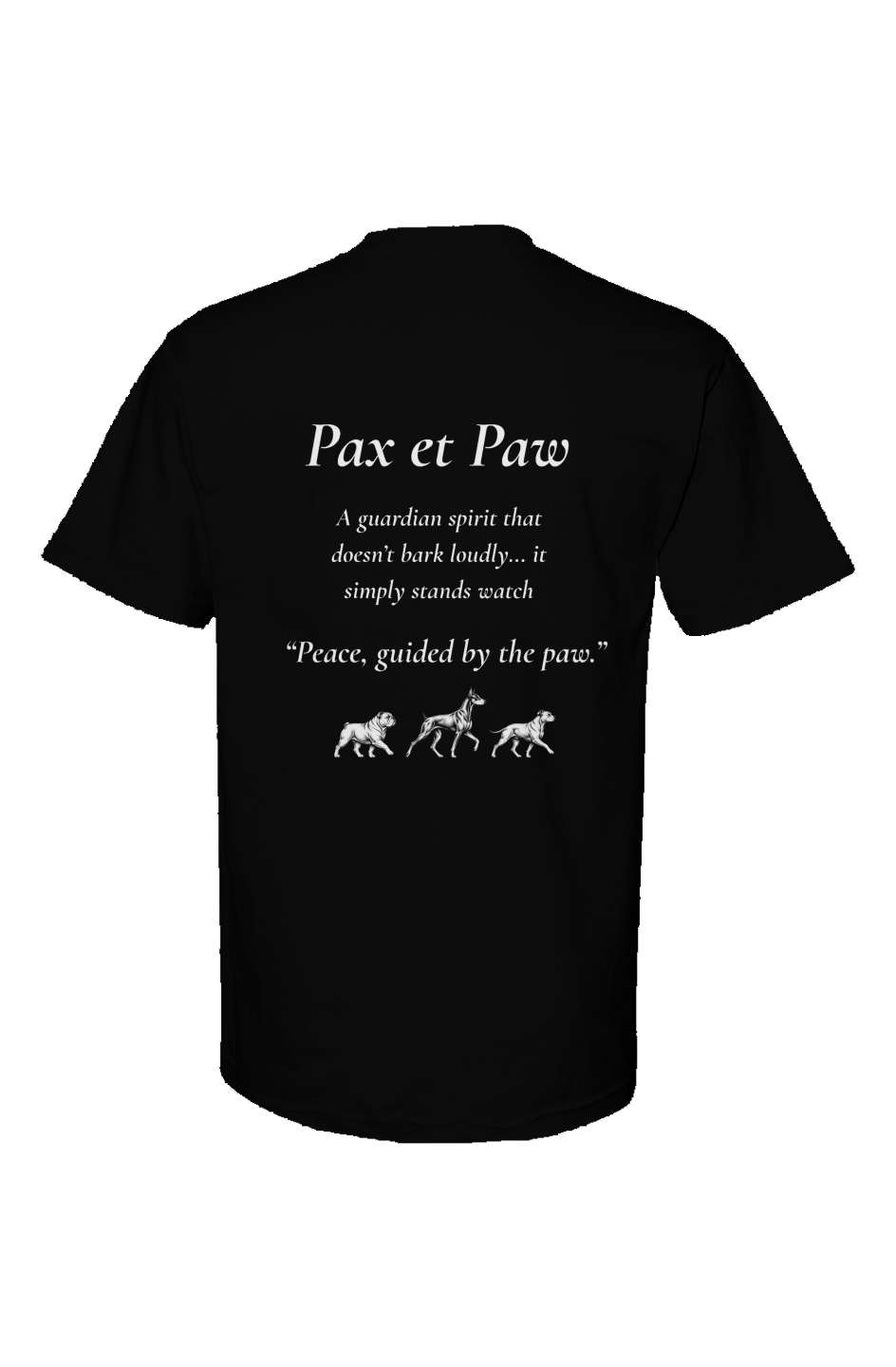 Peace et Paw Premium Relax Tee