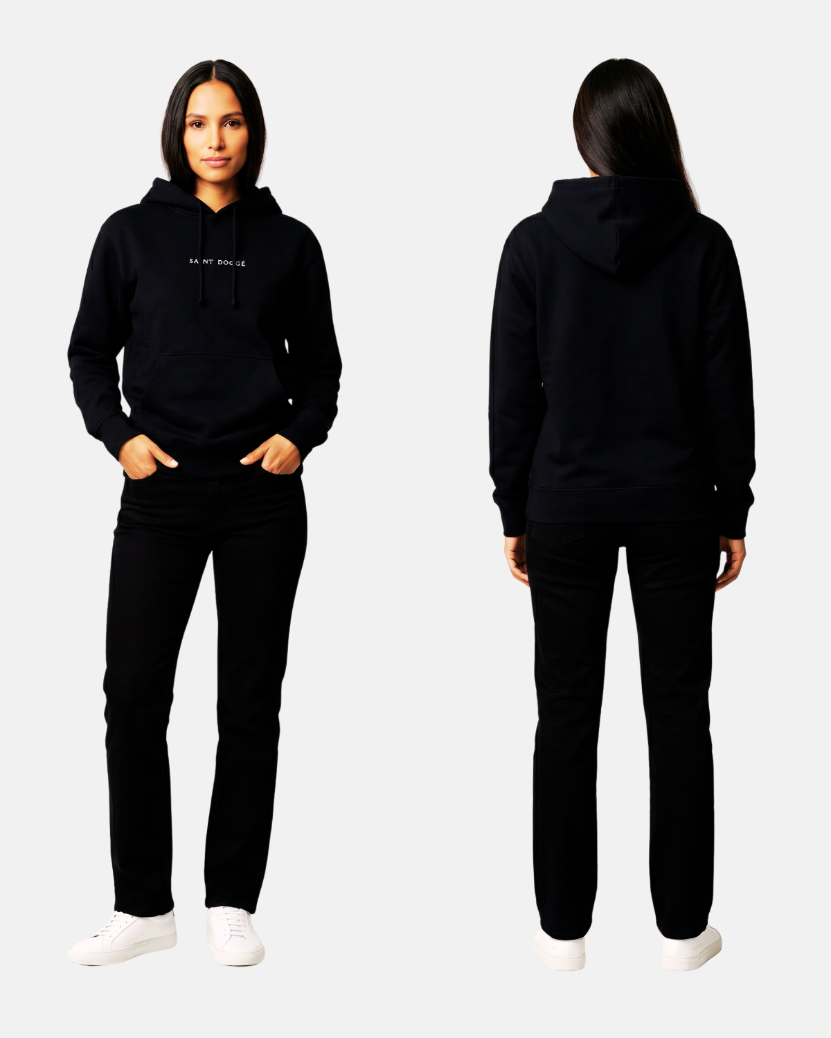 The Foundation Black Hoodie - FLÌ PÊP™