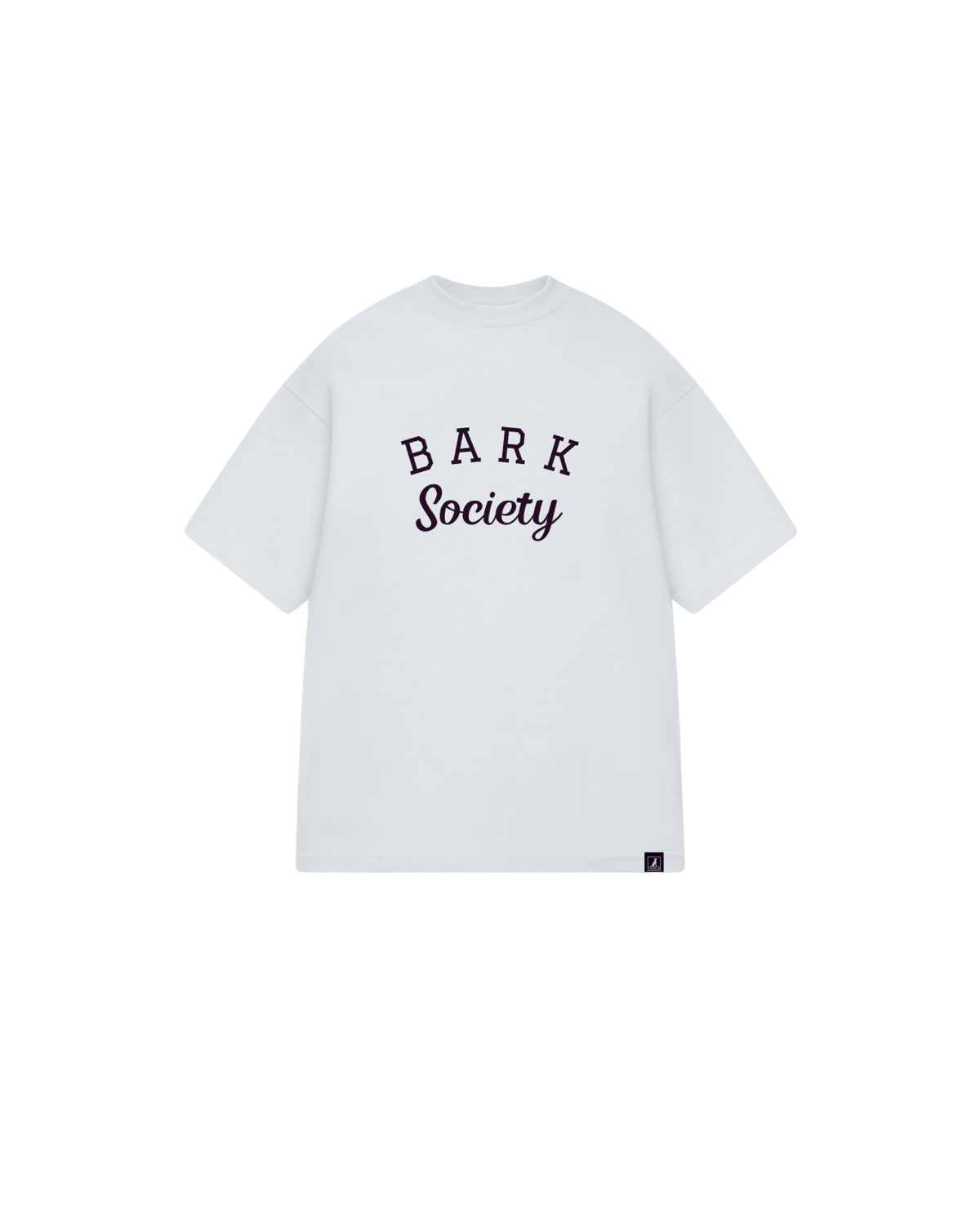 Bark Society White Relax Cotton Tee