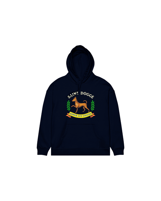Varsity Relax Fit Organic Hoodie