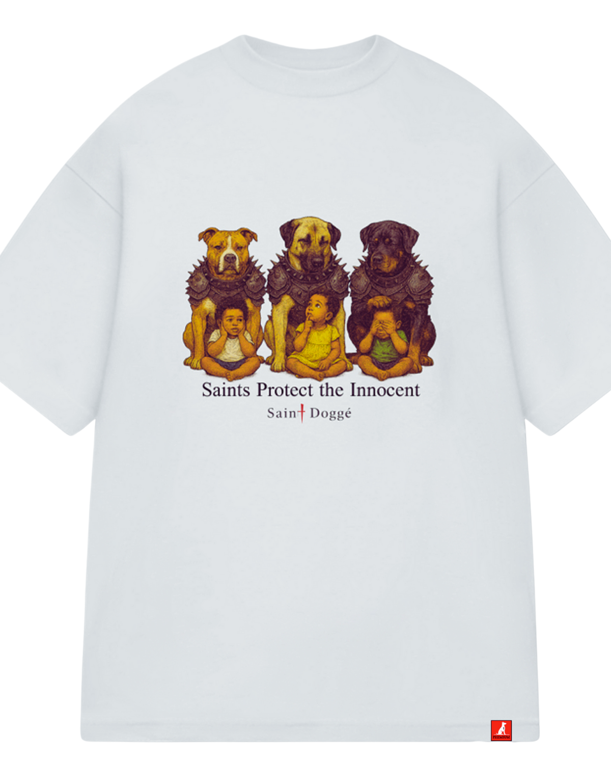 Saints Protect the Innocent Cotton Tee - FLÌ PÊP™