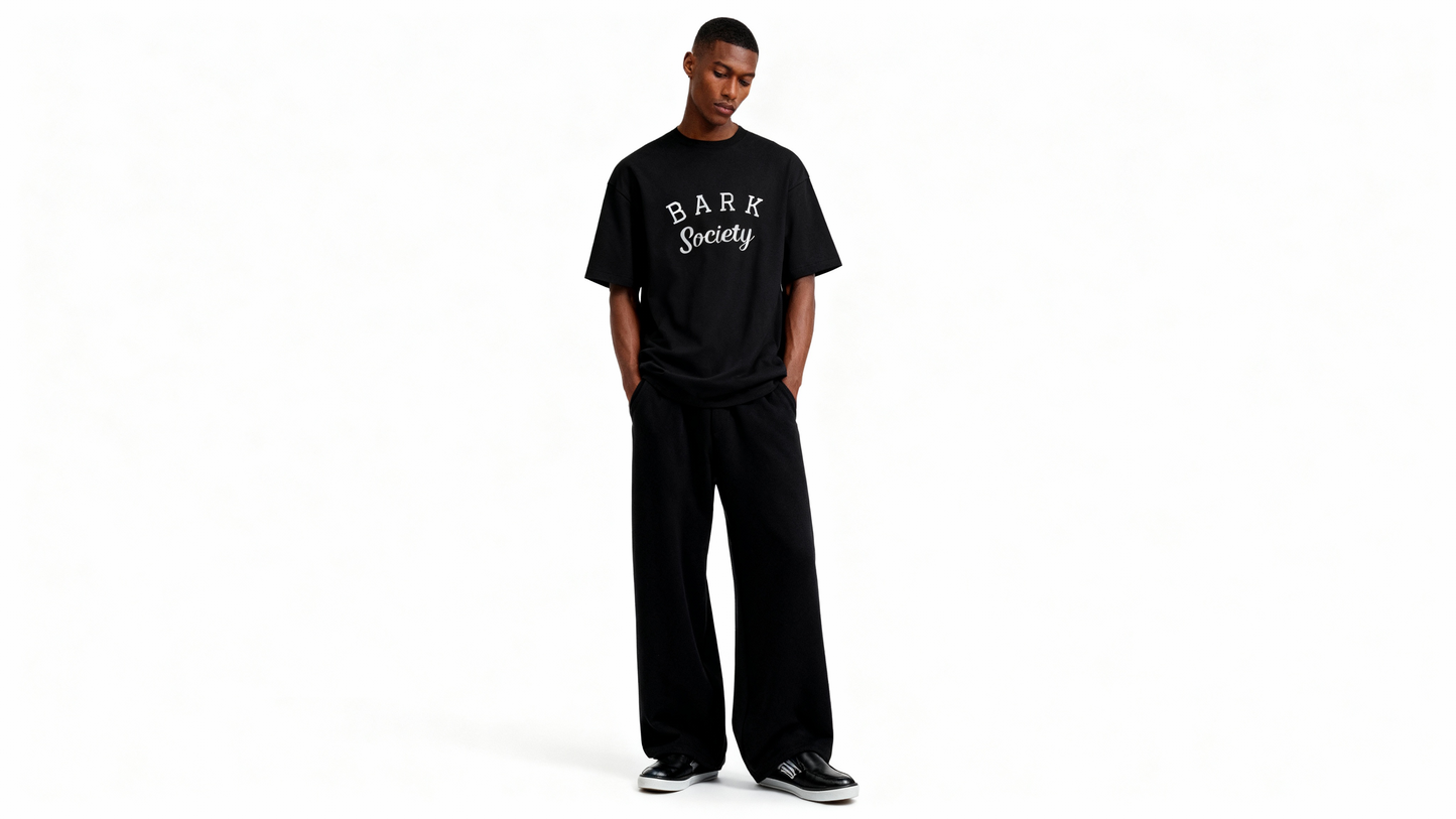 Bark Society Black Relax Cotton Tee