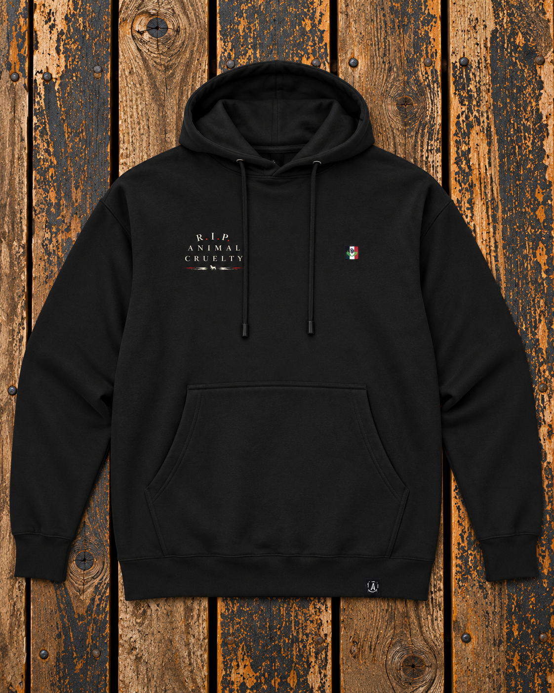 R I P Animal Cruelty Premium Hoodie