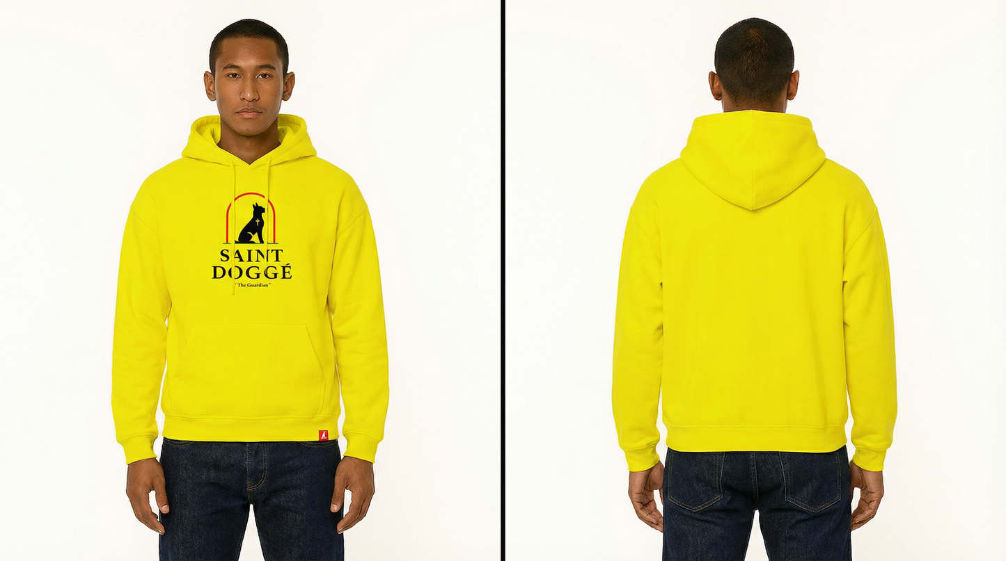 The Guardian Yellow Relax Fleece Hoodie - FLÌ PÊP™