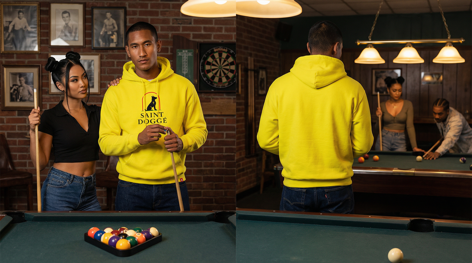 The Guardian Yellow Relax Fleece Hoodie - FLÌ PÊP™