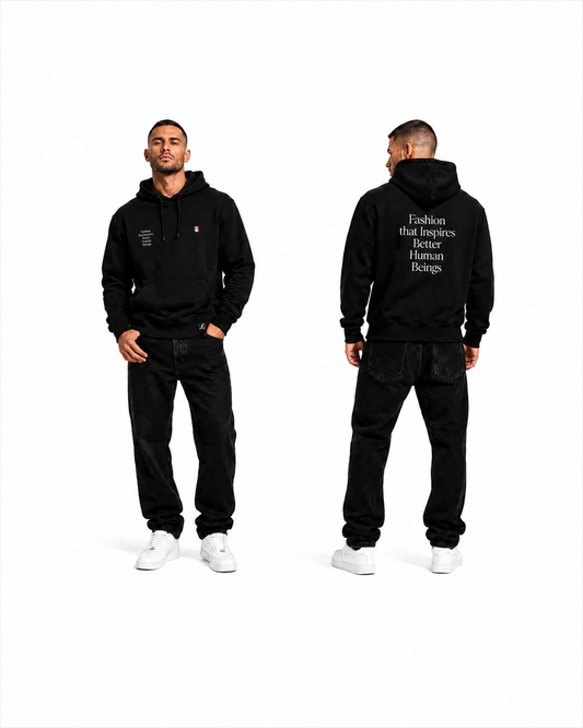 Mission Statement Premium Black Hoodie