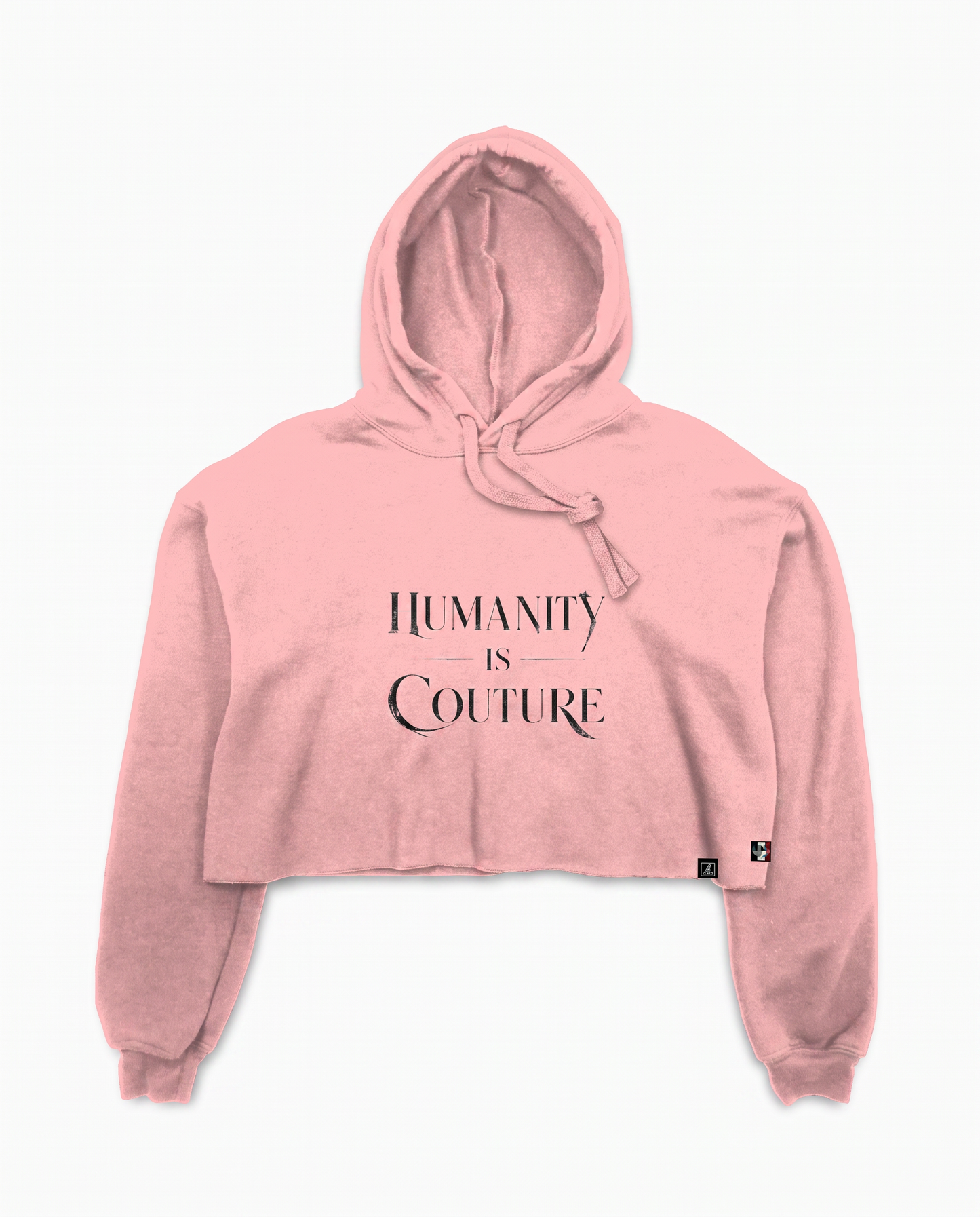 Humanity is Couture Bella Crop Fleece Hoodie