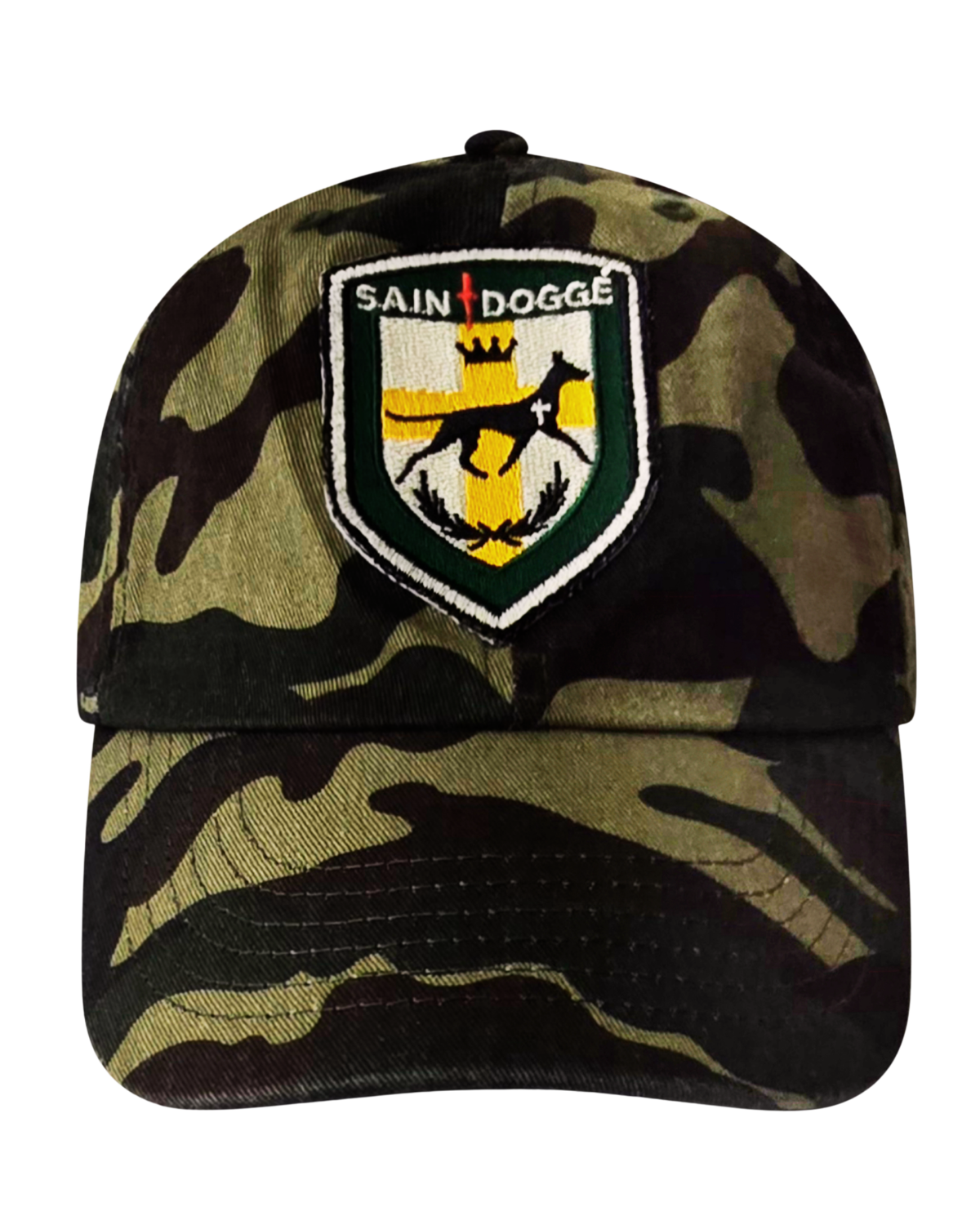 Trotter Badge Camo Cotton Twill - FLÌ PÊP™