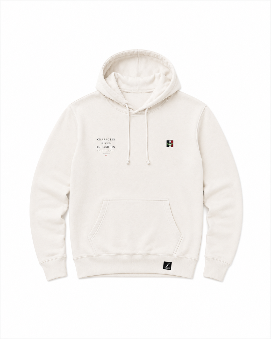 Character is Fashion independent pullover hoody
