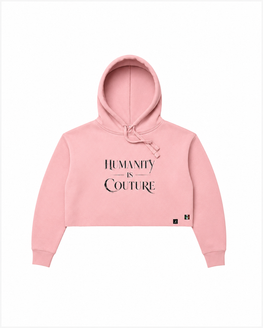 Humanity is Couture Bella Crop Fleece Hoodie