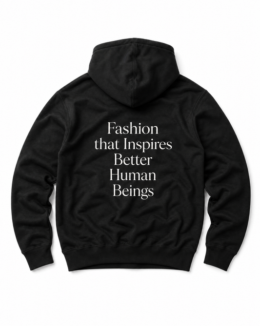 Mission Statement Premium Black Hoodie
